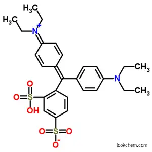 Molecular Structure of 116-95-0 (ACID BLUE 1)